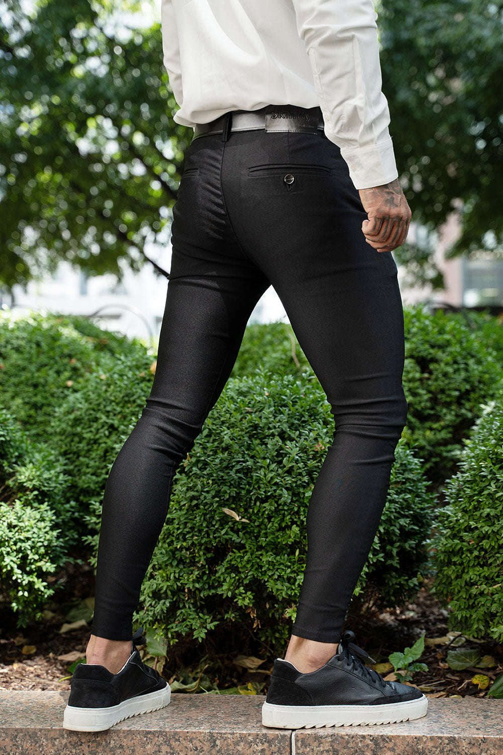 Shop Black Stretch Pants 34 Shop Black Stretch Pants 34