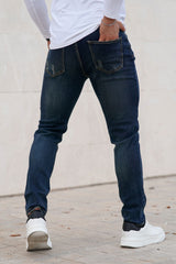 men's jeans slim tapered