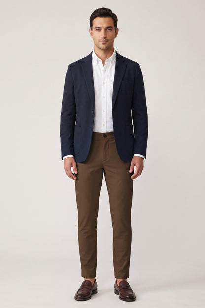 Men's Smart Modern Slim Tailored Pant