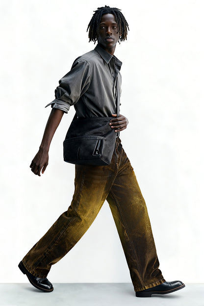 Beste zwarte skinny jeans voor heren, gescheurd