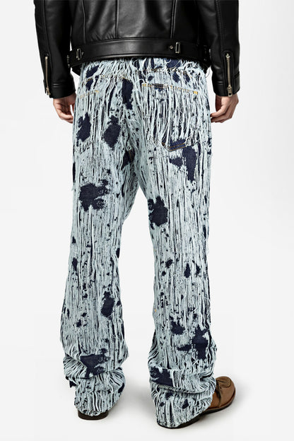 Men's Baggy Jean - Color Blocking