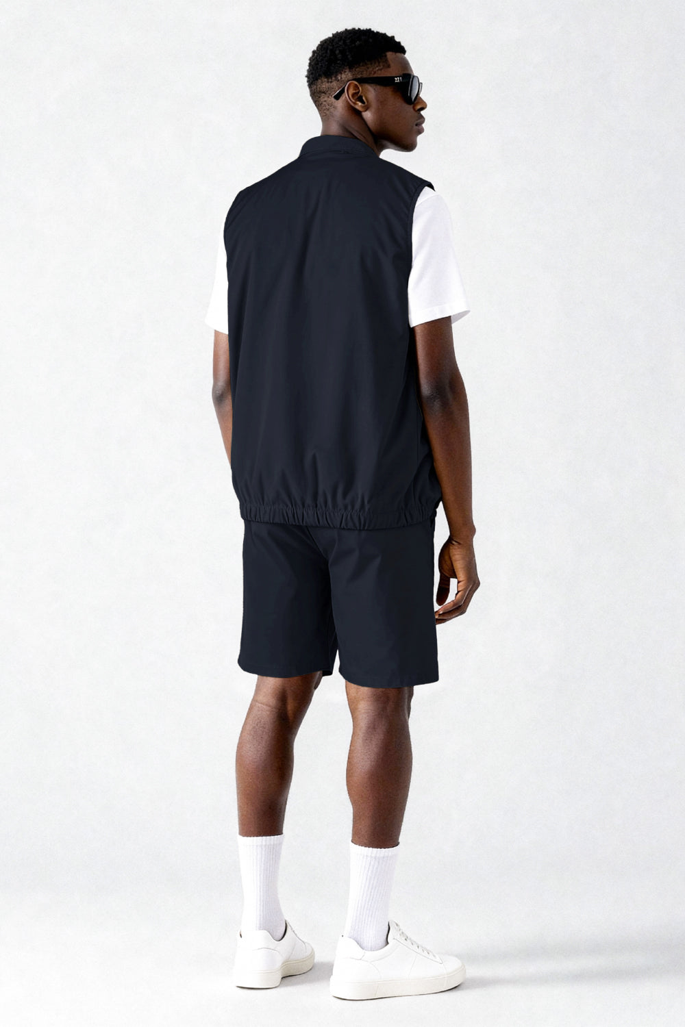 Men's Vest Set - Dark Blue