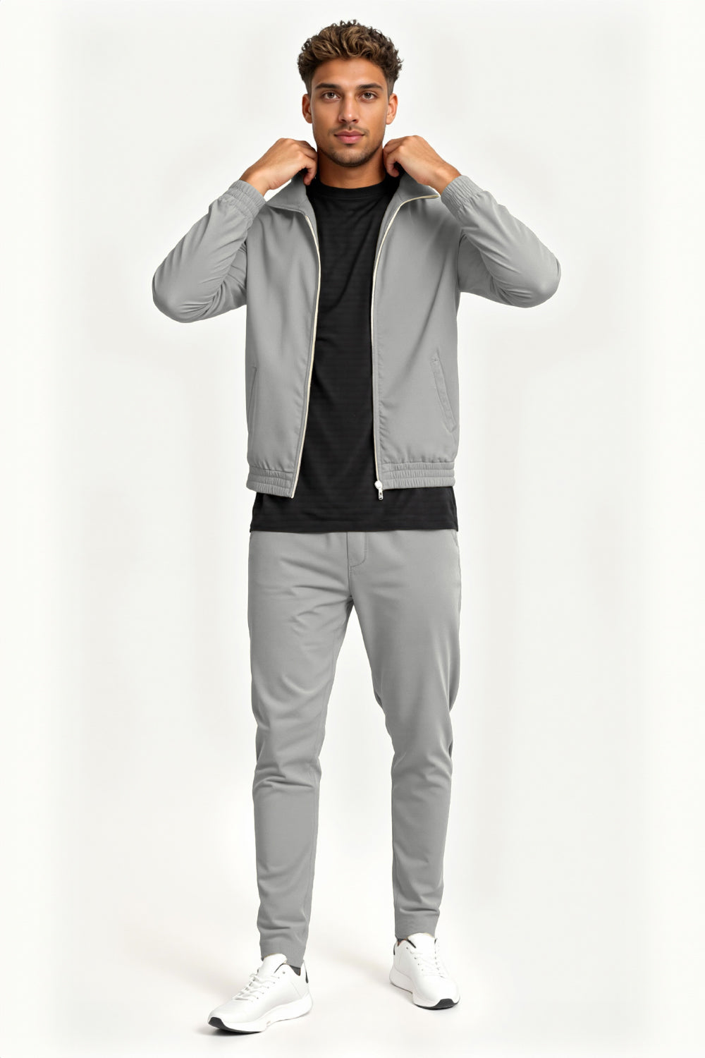 Casual set voor heren - Groen