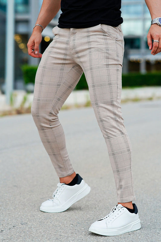 men's grey chino pants