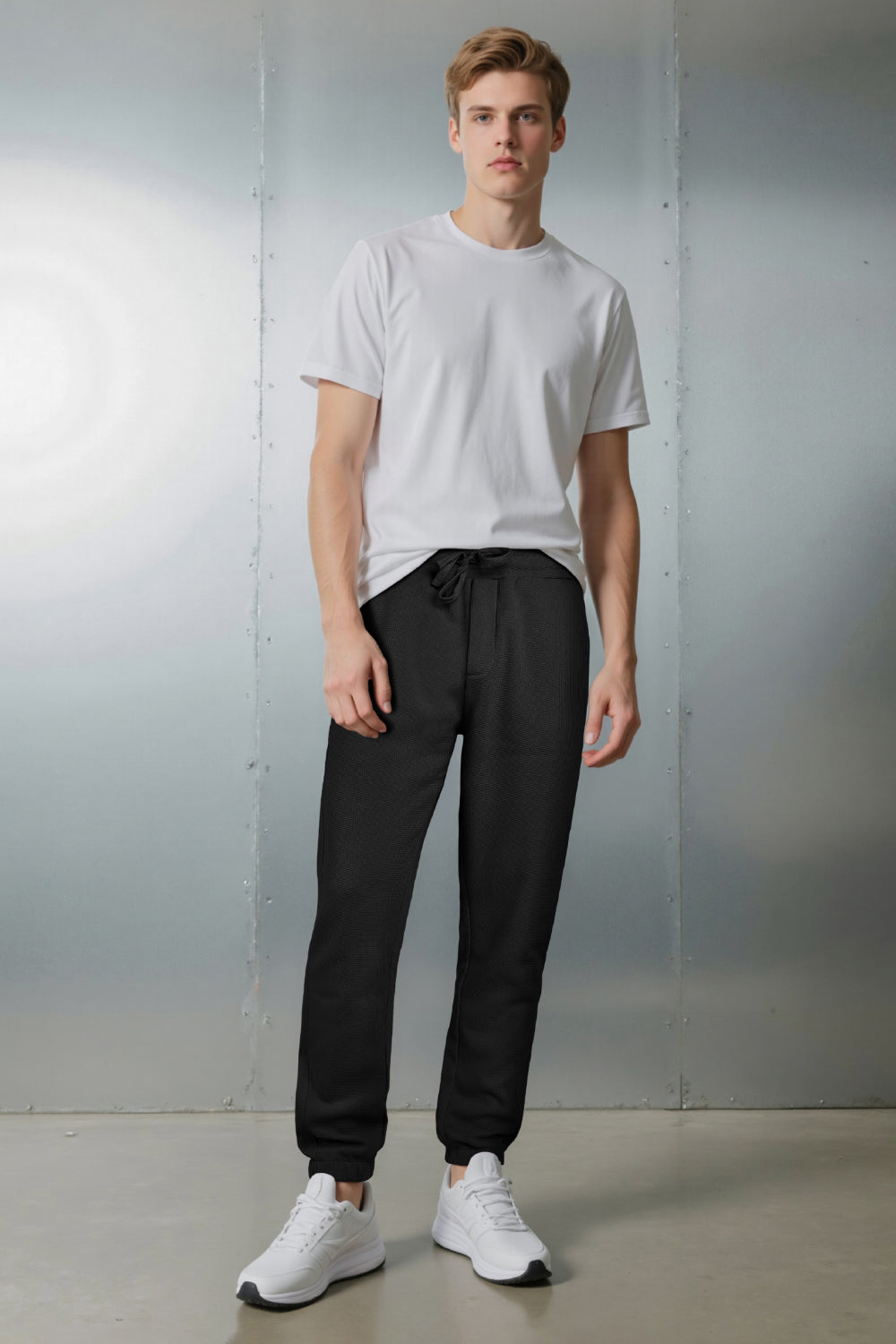 Men's Casual Jogger Pant - Black