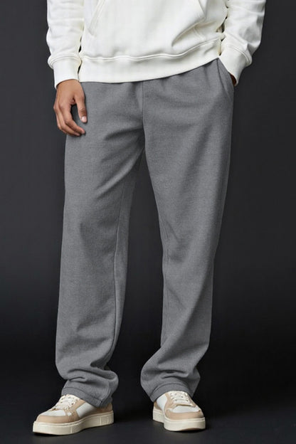Mens Loose Casual Pant - Grey