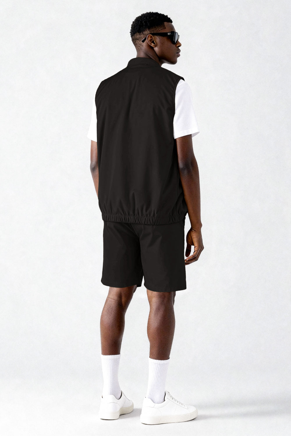 Men's Vest Set - Black