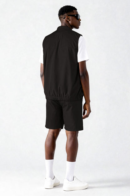 Men's Vest Set - Black