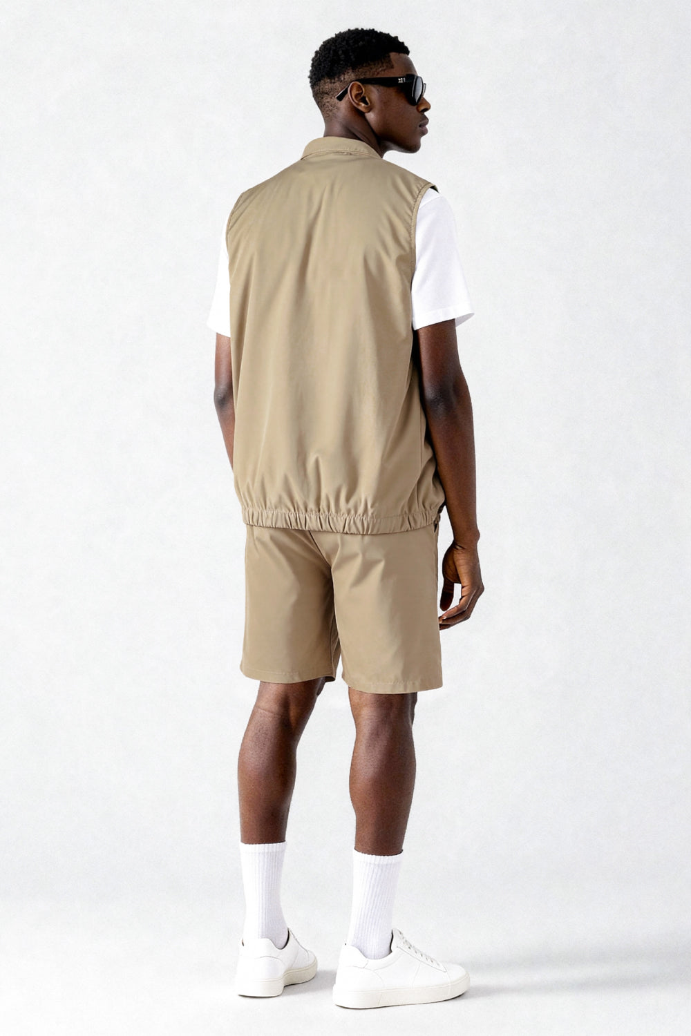 Men's Vest Set - Khaki