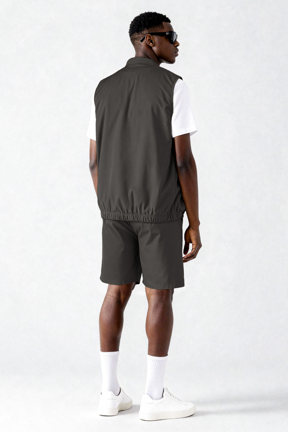 Men's Vest Set - Grey