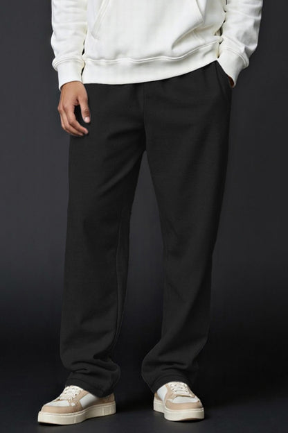 Mens Loose Casual Pant - Black