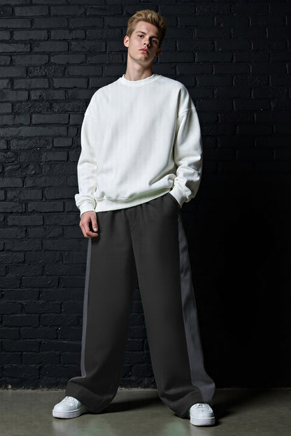 Mens Ultra-loose Casual Pant - Black
