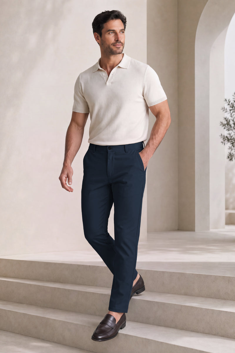 Moderne, maßgeschneiderte Slim-Fit-Arbeitshose für Herren