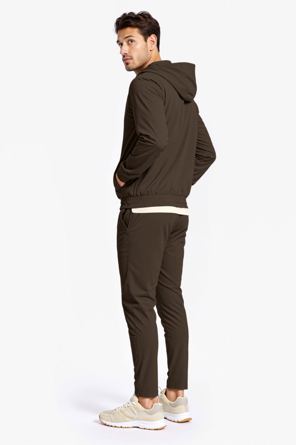 Casual set voor heren - Groen