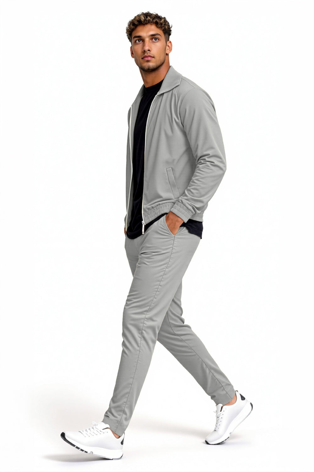 Casual set voor heren - Groen