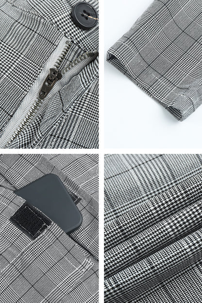 Graue Stretchhose für Herren – Tasche