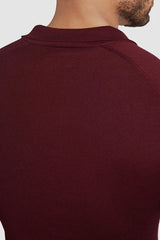 men's red slim fit polo shirts