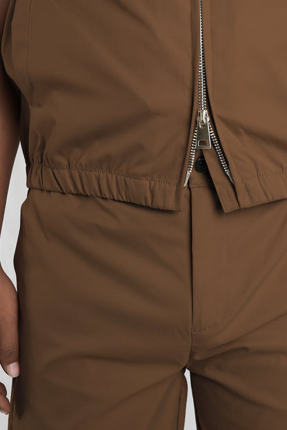 Men's Vest Set - Brown