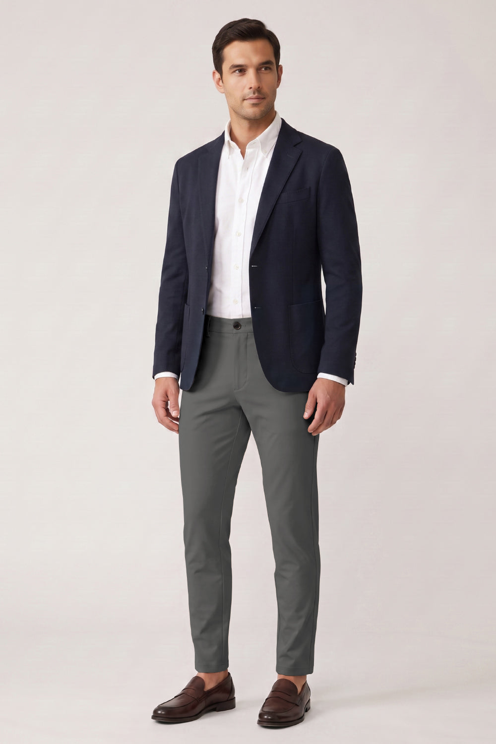 Men's Smart Modern Slim Tailored Pant