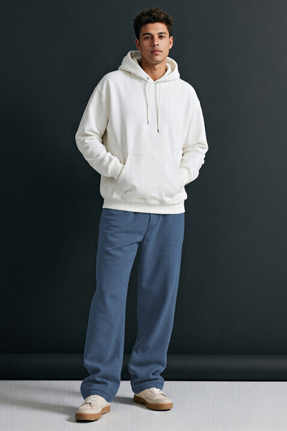 Mens Loose Casual Pant - Blue