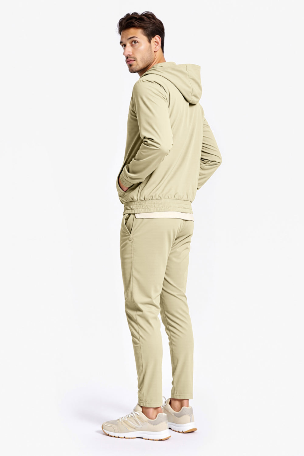 Completo casual da uomo - verde