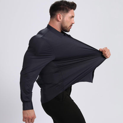 Men's Seamless Stretch Dress Shirt