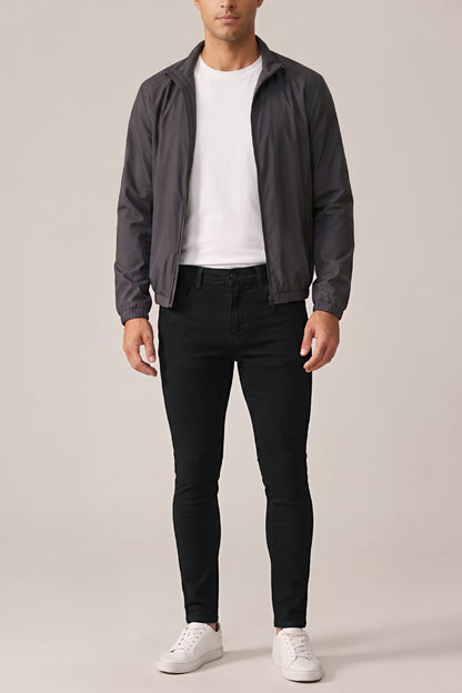 Schwarze Sculpt-Skinny-Jeans für Herren