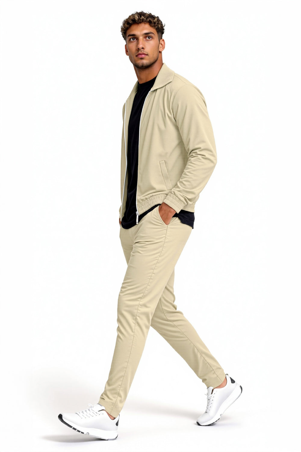 Completo casual da uomo - verde