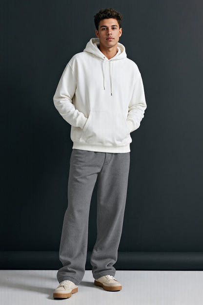 Mens Loose Casual Pant - Grey