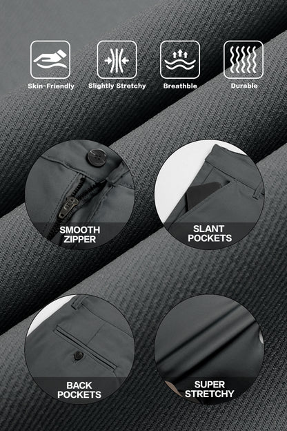 Herren Freizeithose - Cremeblau