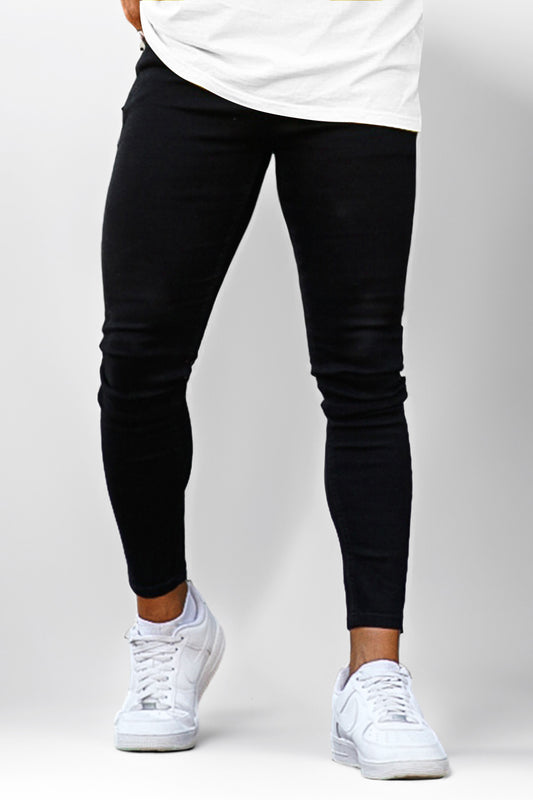 tight black jeans