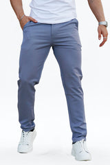 Men's Blue Chino Pants