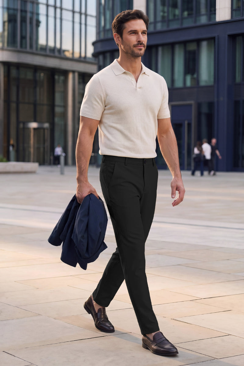 Moderne, maßgeschneiderte Slim-Fit-Arbeitshose für Herren