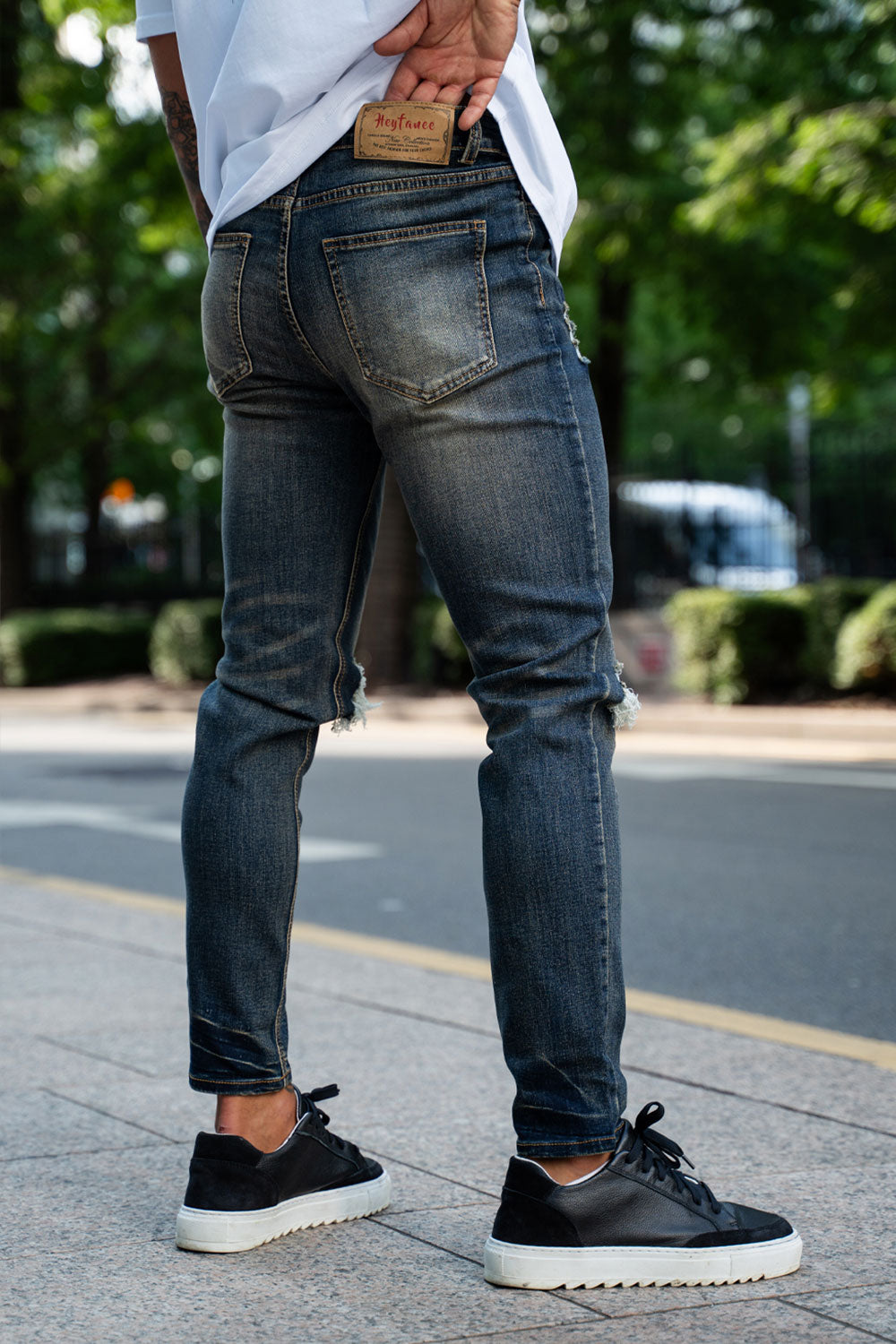 vintage slim fit jeans