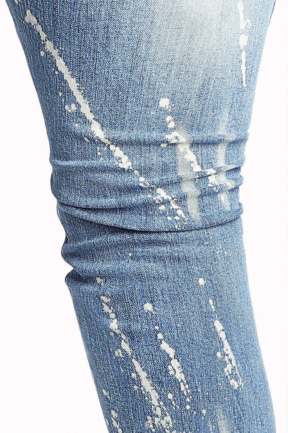 Men's Ripped Skinny Jean - Spray Paint