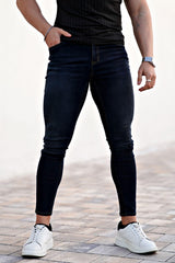 Kaufen Sie 2 kostenlose GT5 Relaxed Skinny Jeans – Schwarz und Blau