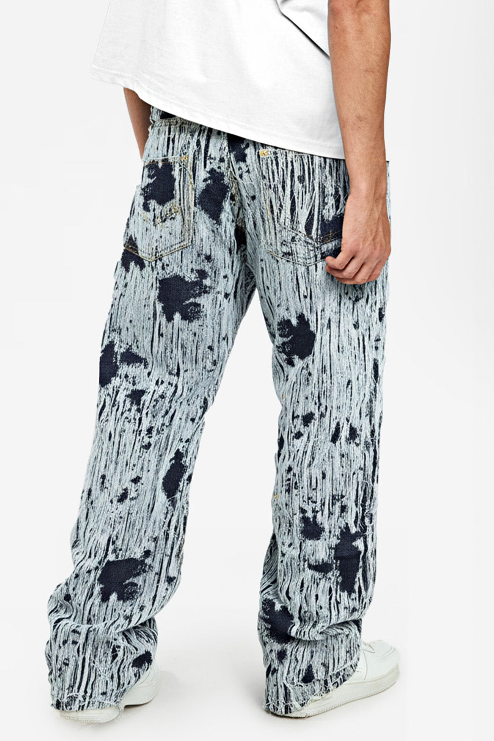 Men's Baggy Jean - Color Blocking