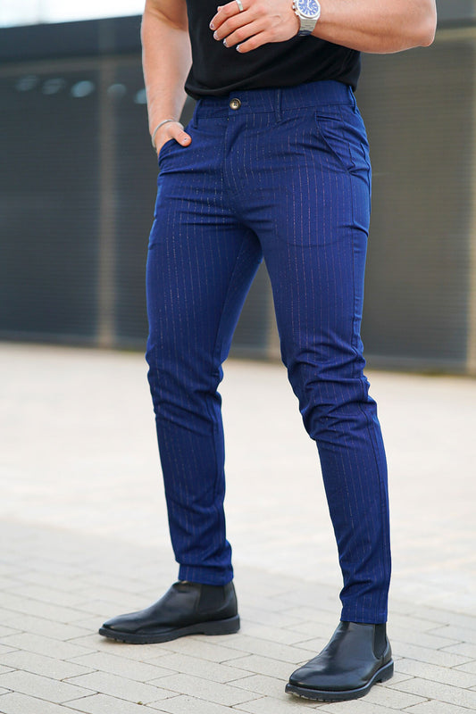 navy blue chino pants