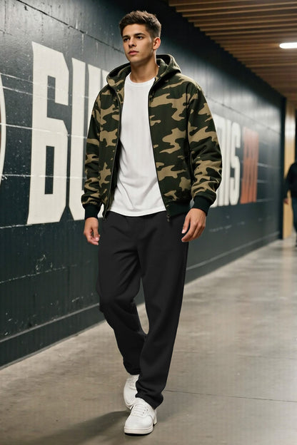 Mens Loose Casual Pant - Black