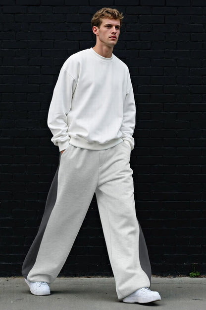 Mens Ultra-loose Casual Pant - Grey