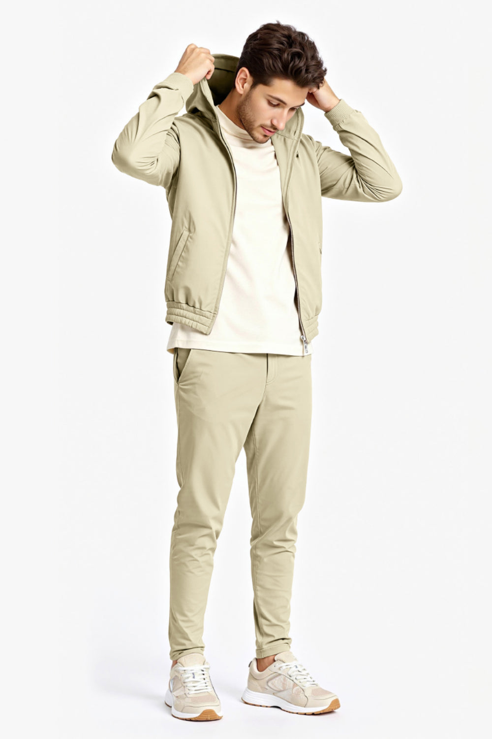 Completo casual da uomo - verde