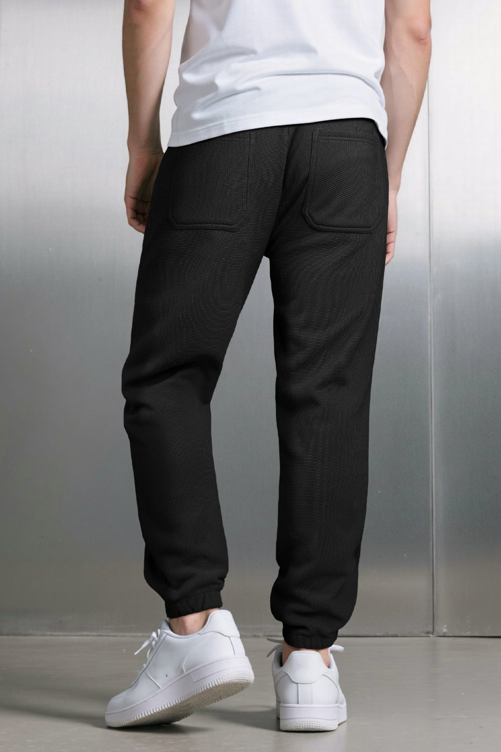 Men's Casual Jogger Pant - Black