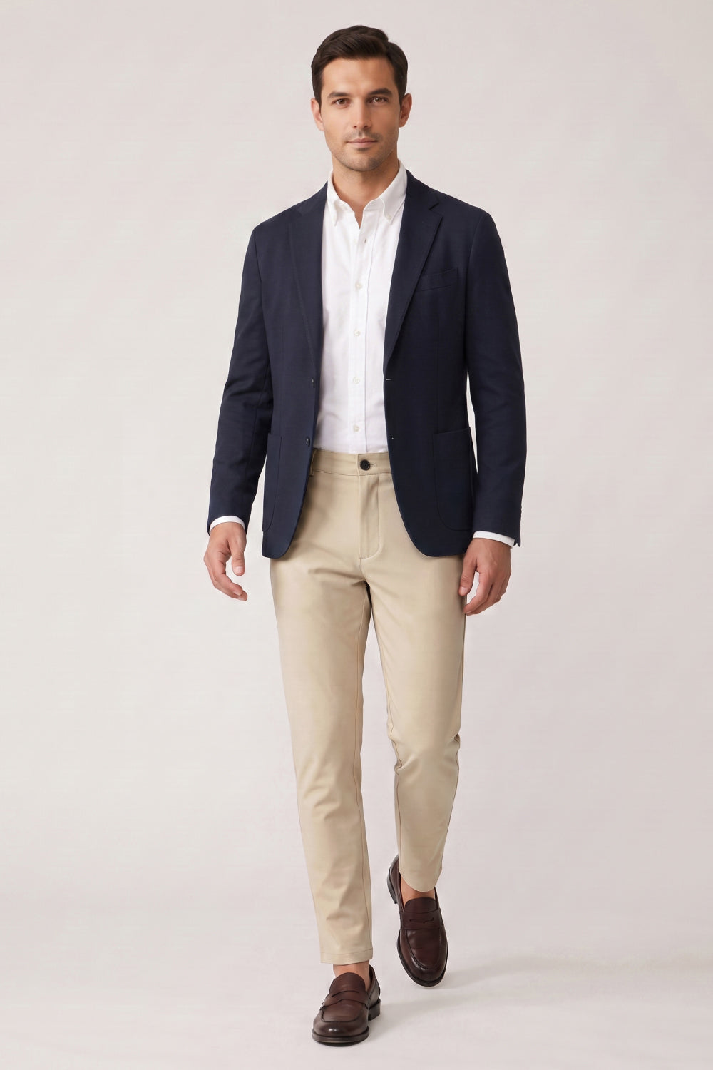 Men's Smart Modern Slim Tailored Pant