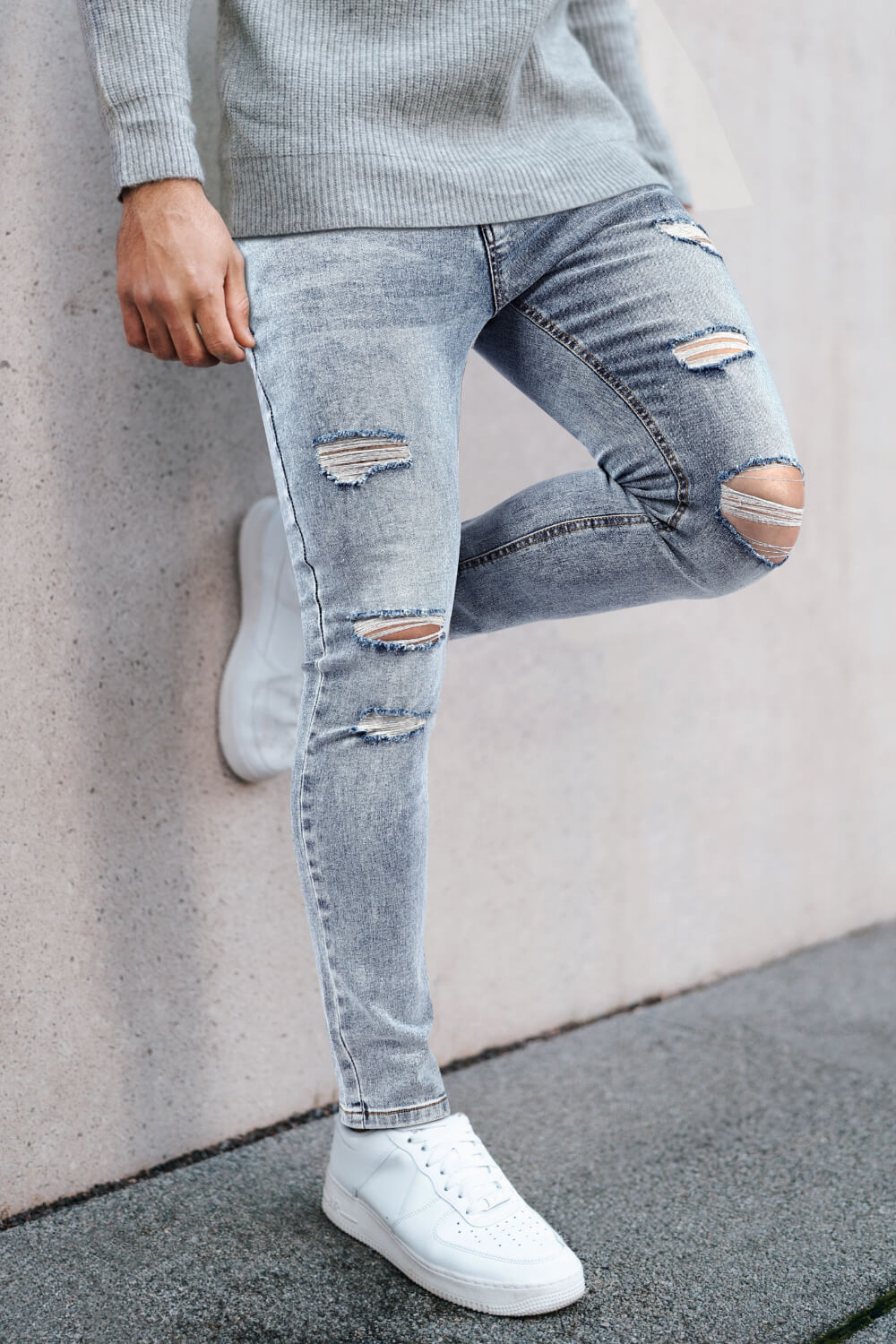 Rotos Bershka Pantalones Largos Hombre Pantalon Vaquero Hombre