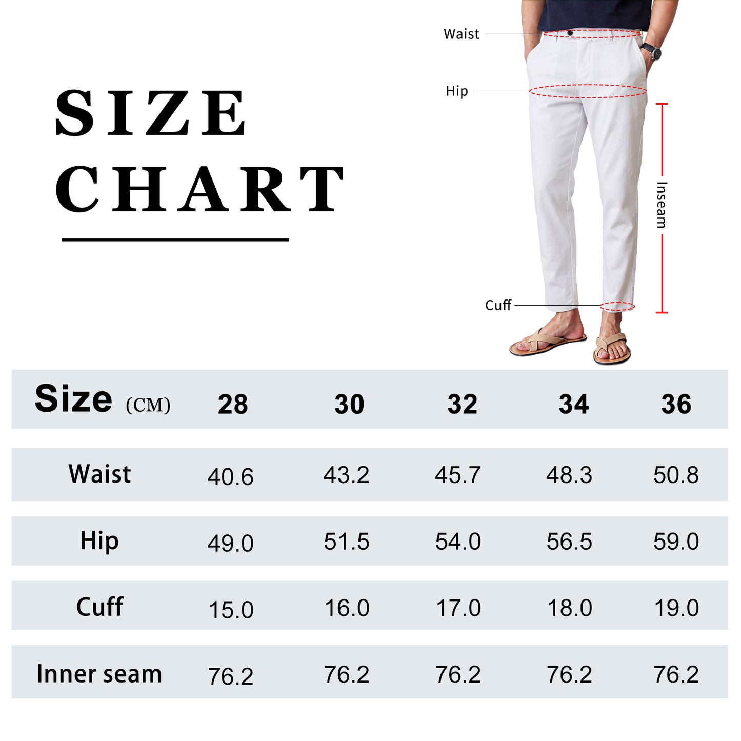 Mens Linen Modern Slim Travel Pant