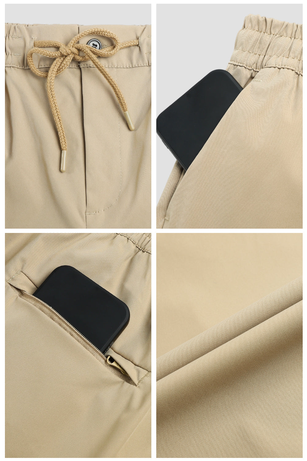 Men's Vest Set - Khaki