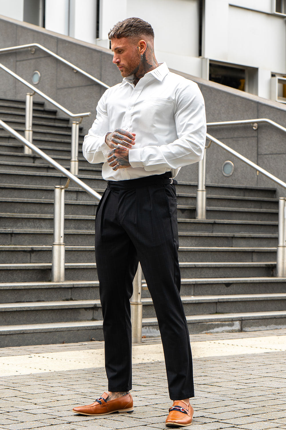Mens Dress Pants Slim Fit hightStretch Fashion Pant GINGTTO Mens Dress Pants Slim Fit hightStretch Fashion Pant GINGTTO