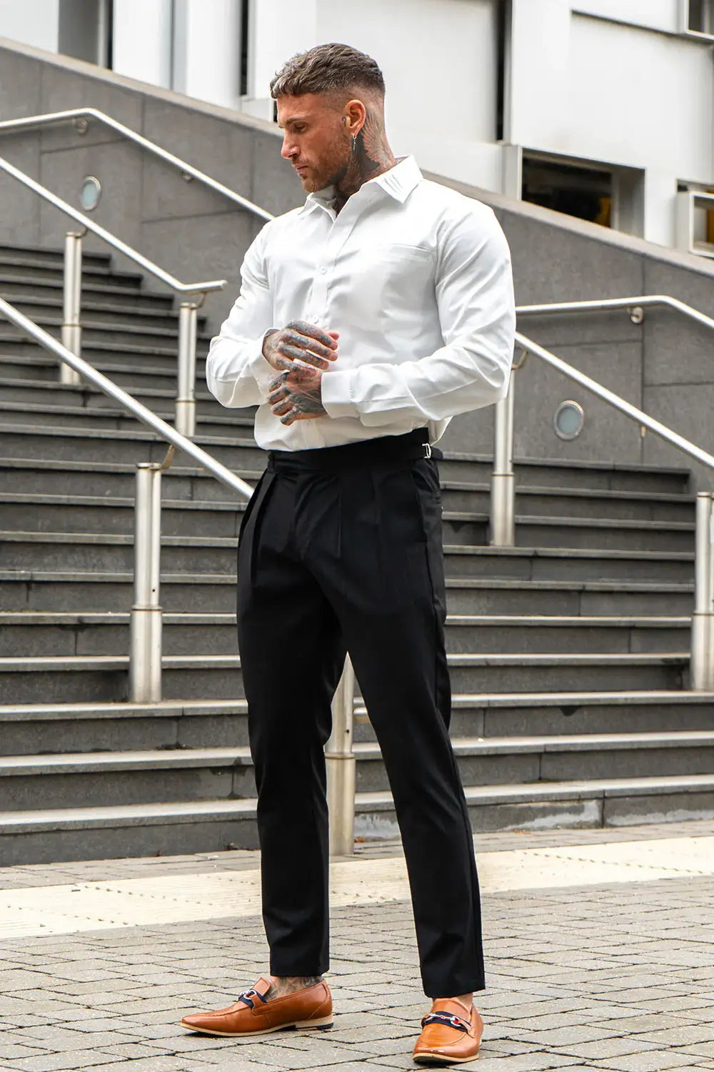 Mens Dress Pants Slim Fit hightStretch Fashion Pant – GINGTTO Mens Dress Pants Slim Fit hightStretch Fashion Pant – GINGTTO