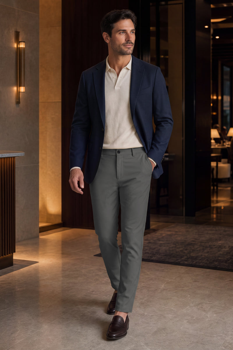 Moderne, maßgeschneiderte Slim-Fit-Arbeitshose für Herren