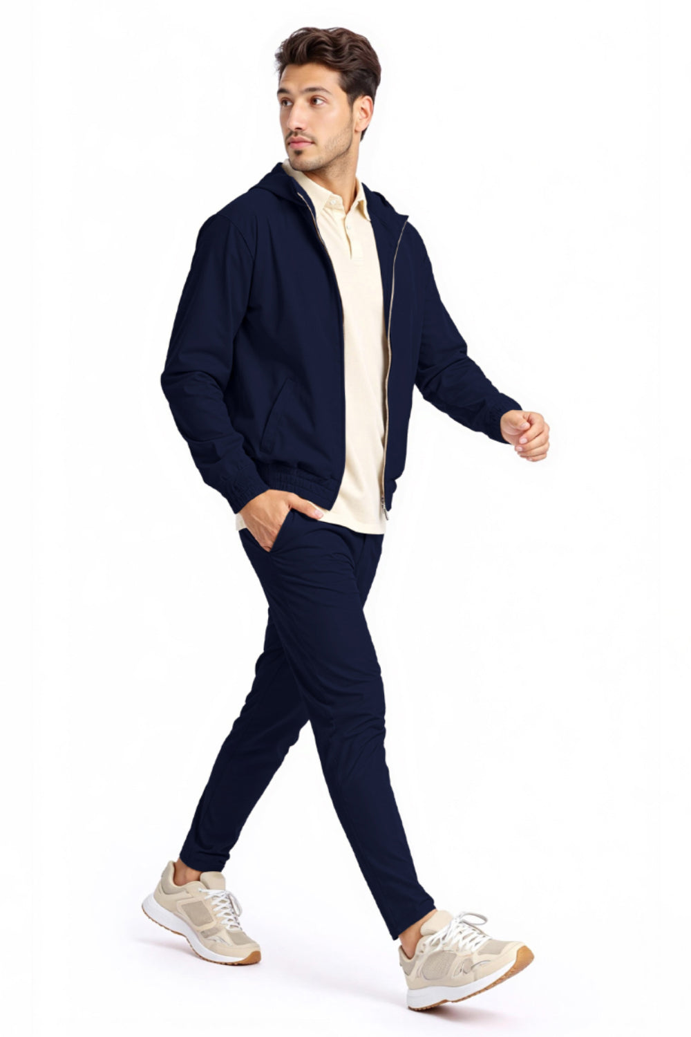 Casual set voor heren - Groen